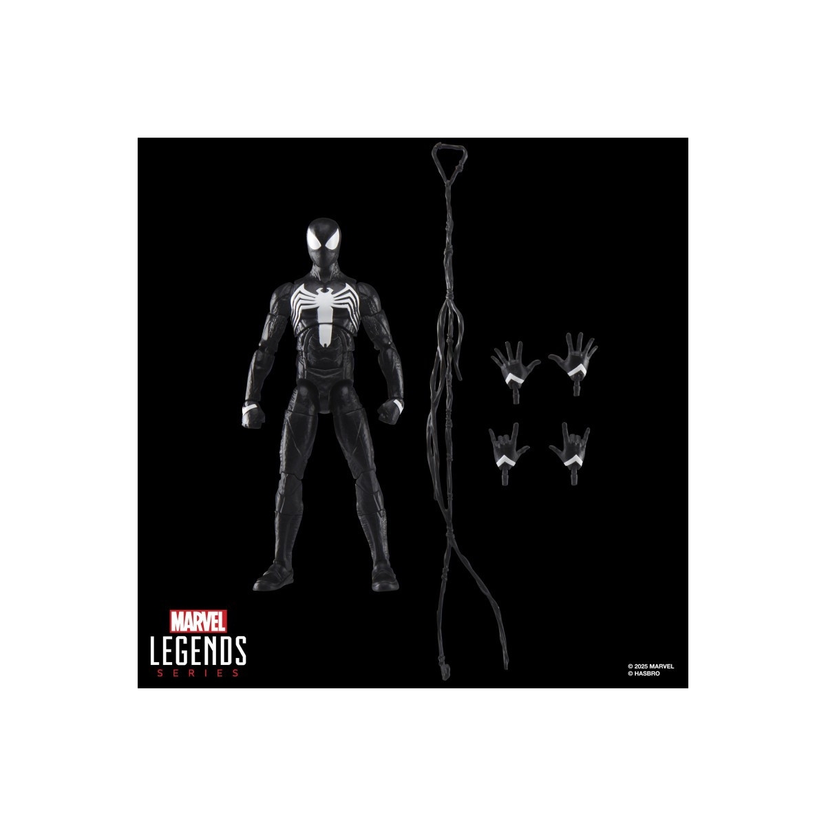 Marvel Legends - Marvel Gamerverse Spider-Man - Peter Parker Traje negro