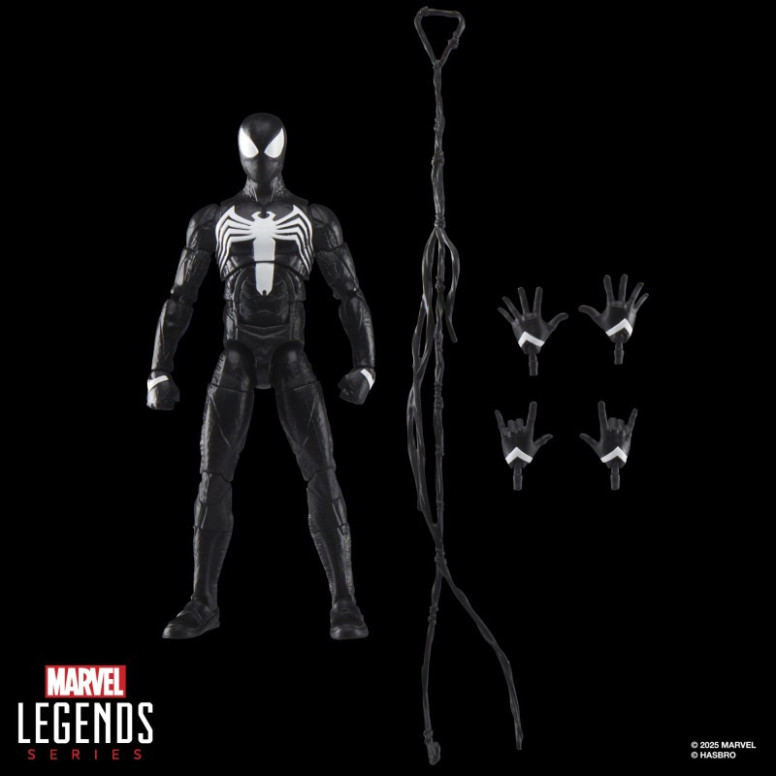 Marvel Legends - Marvel Gamerverse Spider-Man - Peter Parker Traje negro
