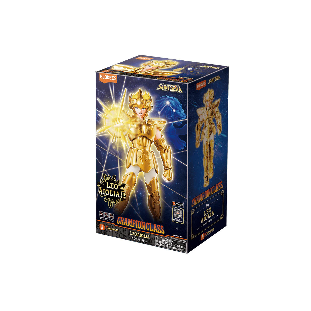 Blokees Saint Seiya - Clase Campeón Leo Aiolia - Aior del León