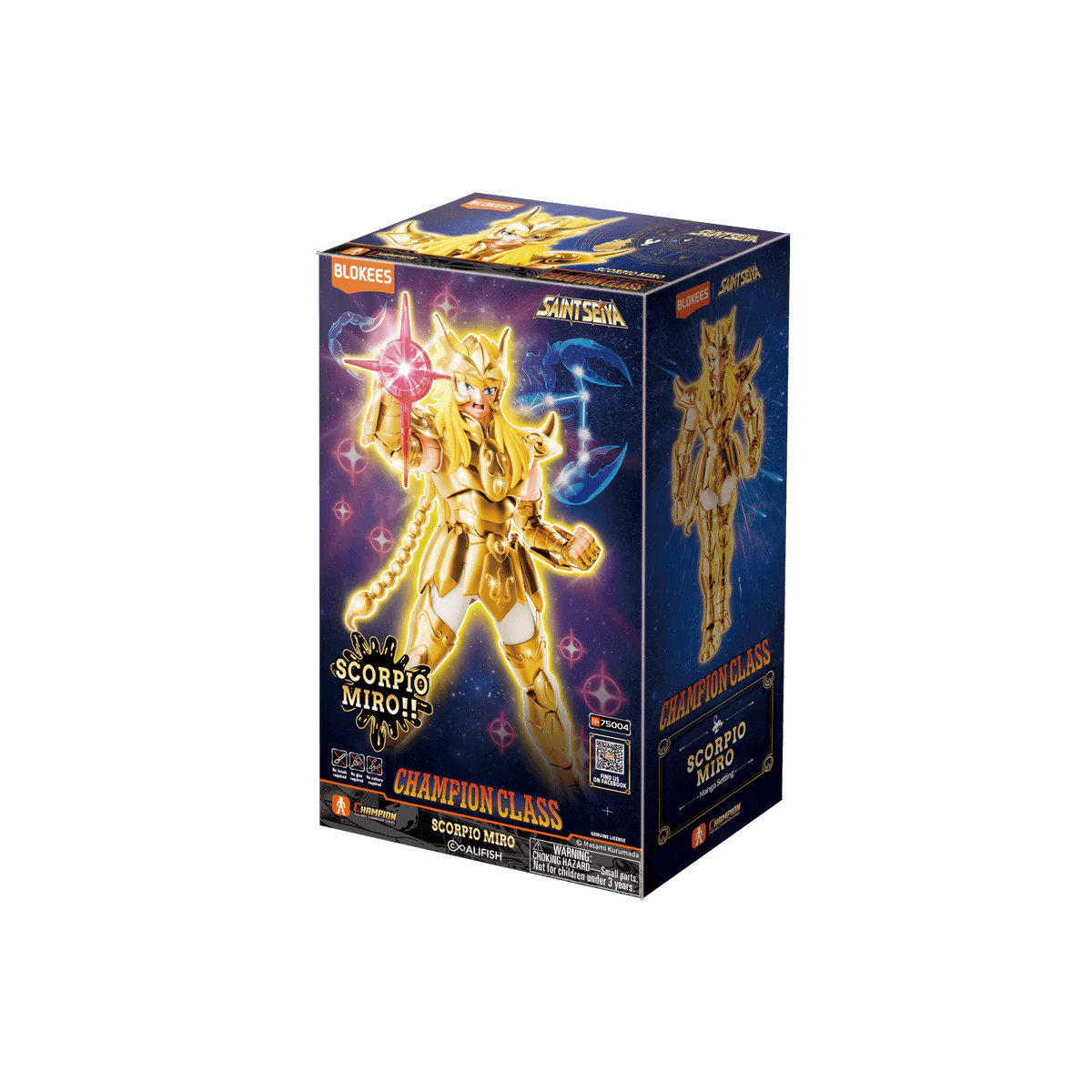 Blokees Saint Seiya - Clase Campeón Milo Escorpión - Milo del Escorpión