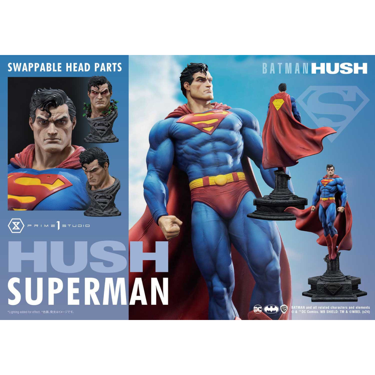Prime 1 Studio - Batman: Hush (Cómic) Superman Bonus Version- Ultimate Premium Masterline Series 1/4 Figurine