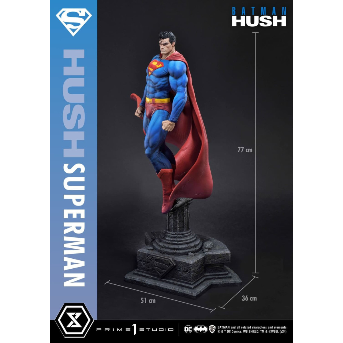 Prime 1 Studio - Batman: Hush (Cómic) Superman Bonus Version- Ultimate Premium Masterline Series 1/4 Figurine