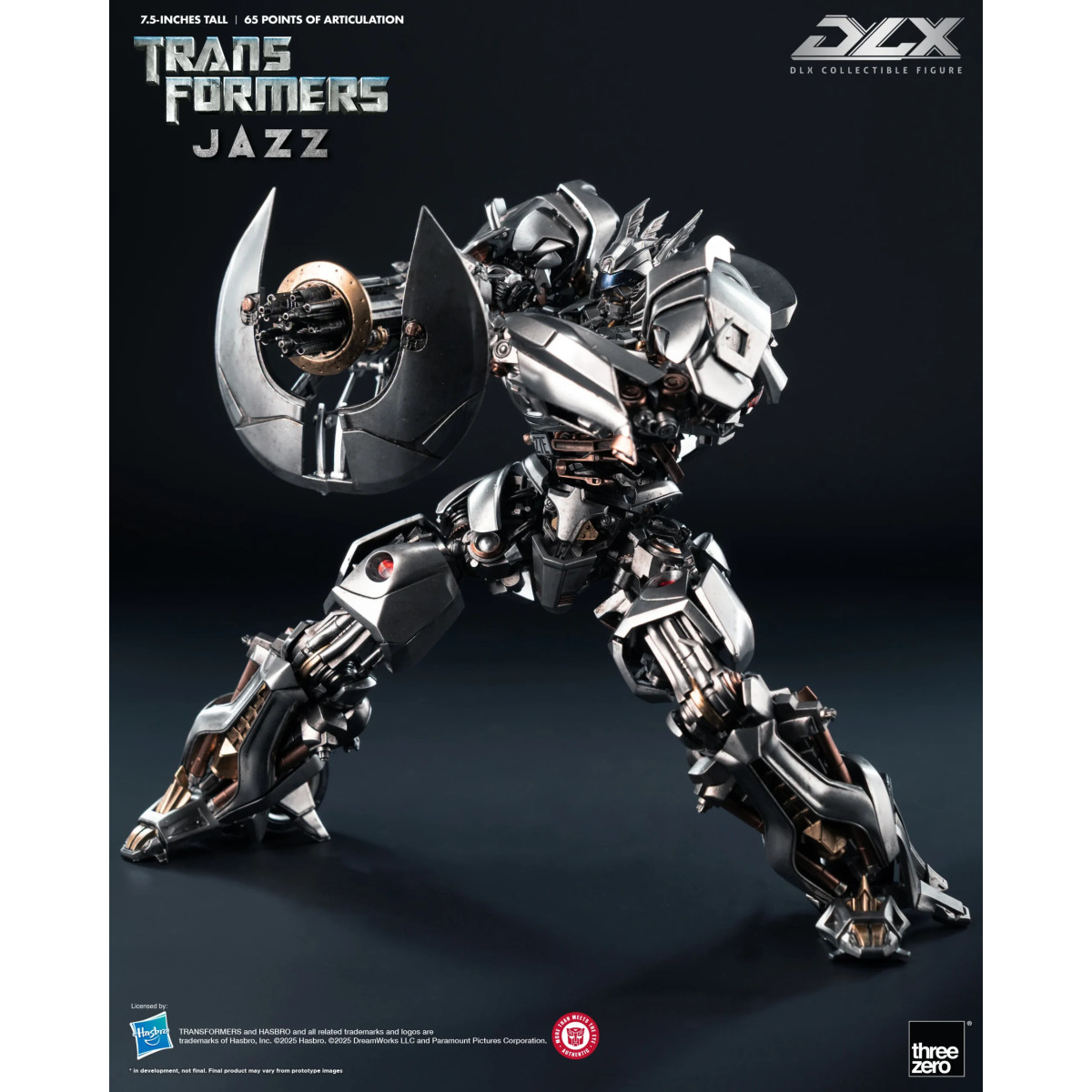 Tres Cero Transformers - DLX JAZZ 1/6 - Transformers