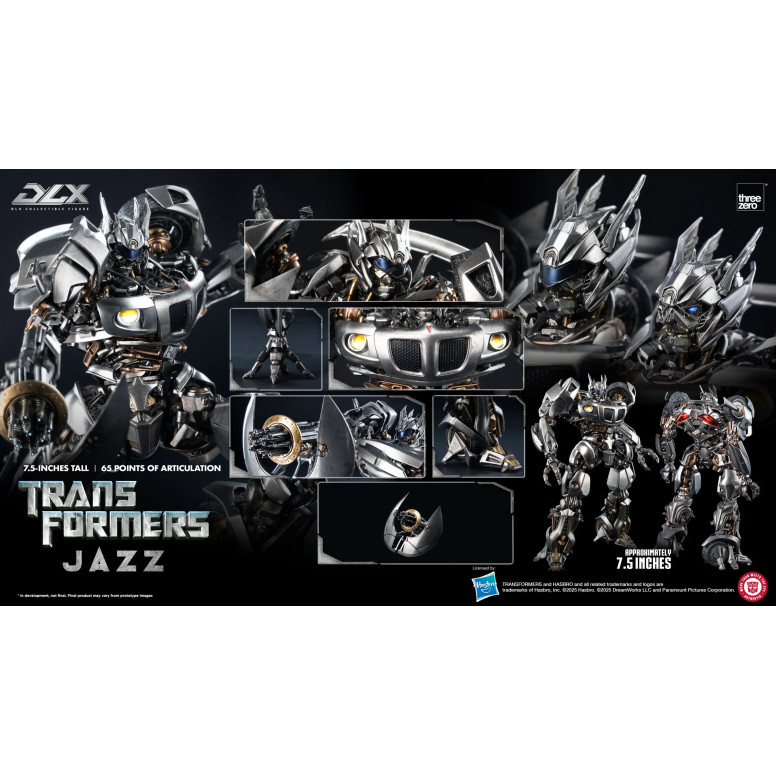 Tres Cero Transformers - DLX JAZZ 1/6 - Transformers