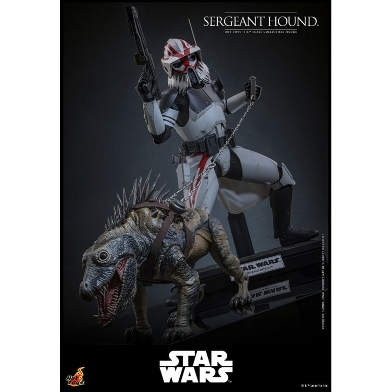 Hot Toys Star Wars - Sargento Sabueso - The Clone Wars 1/6
