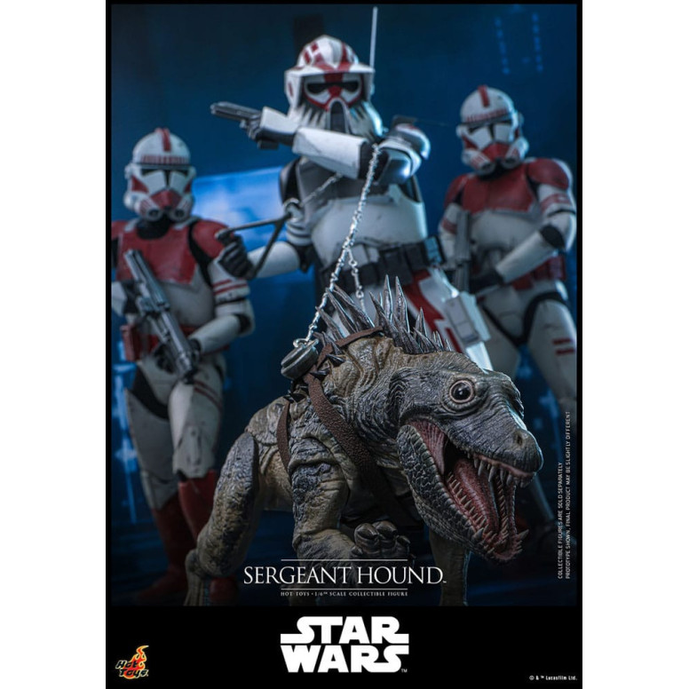 Hot Toys Star Wars - Sargento Sabueso - The Clone Wars 1/6