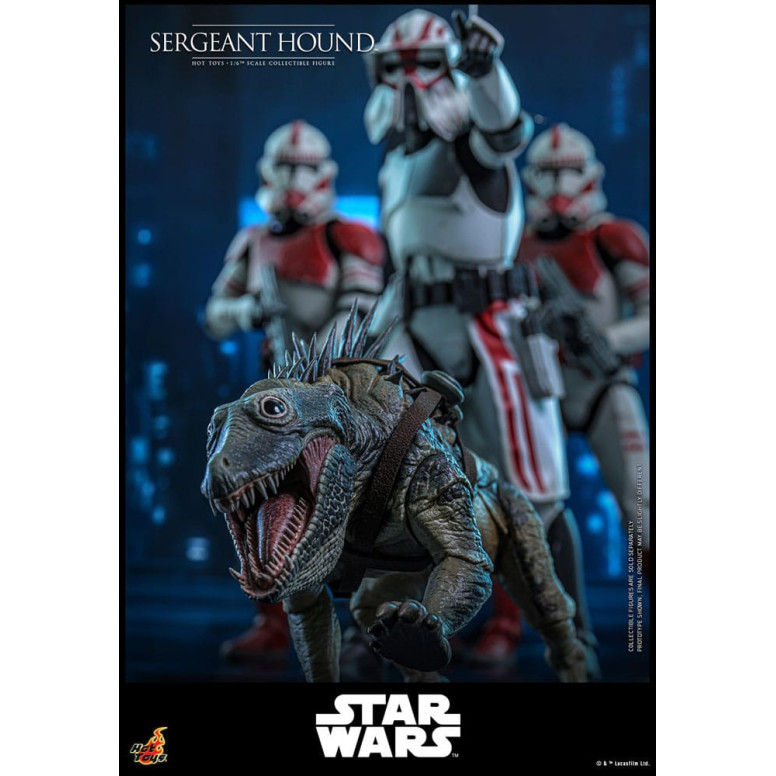 Hot Toys Star Wars - Sargento Sabueso - The Clone Wars 1/6