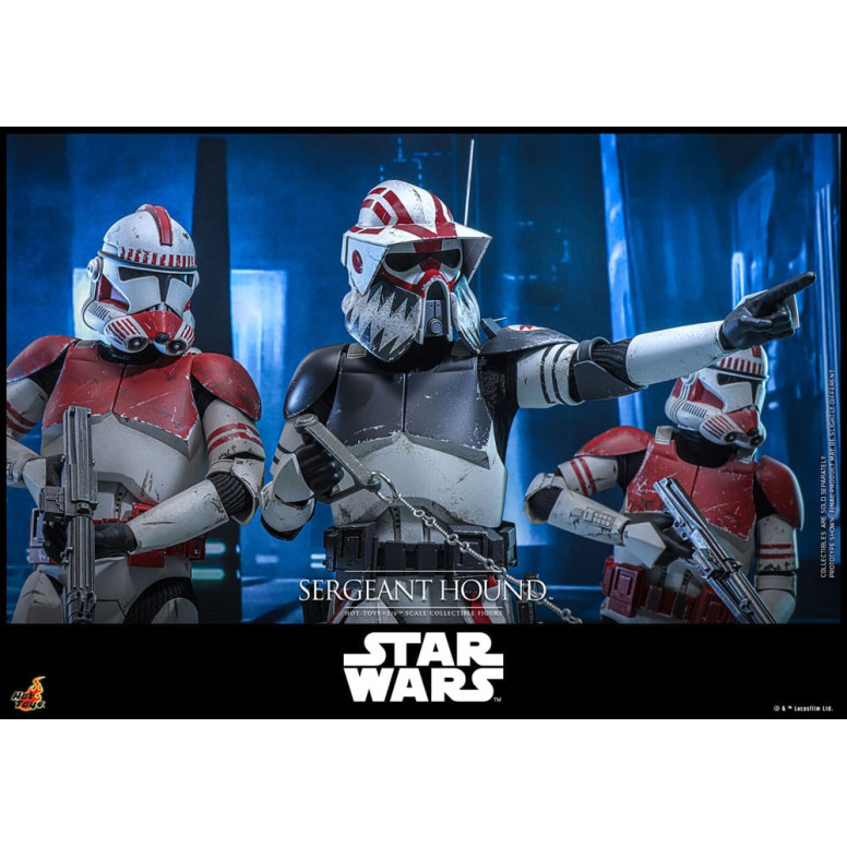 Hot Toys Star Wars - Sargento Sabueso - The Clone Wars 1/6