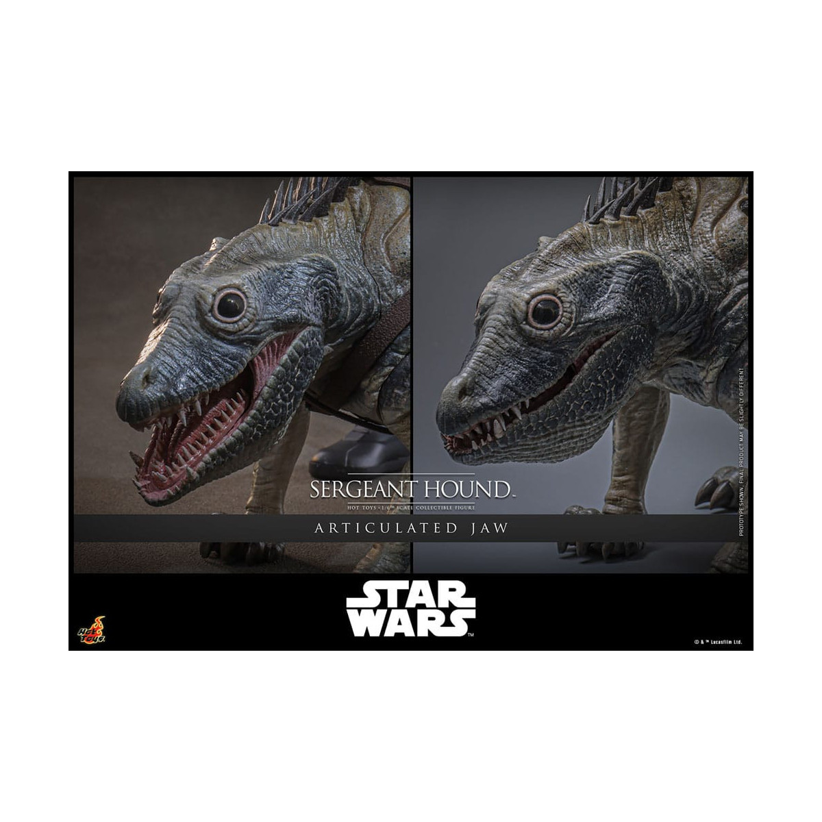 Hot Toys Star Wars - Sargento Sabueso - The Clone Wars 1/6