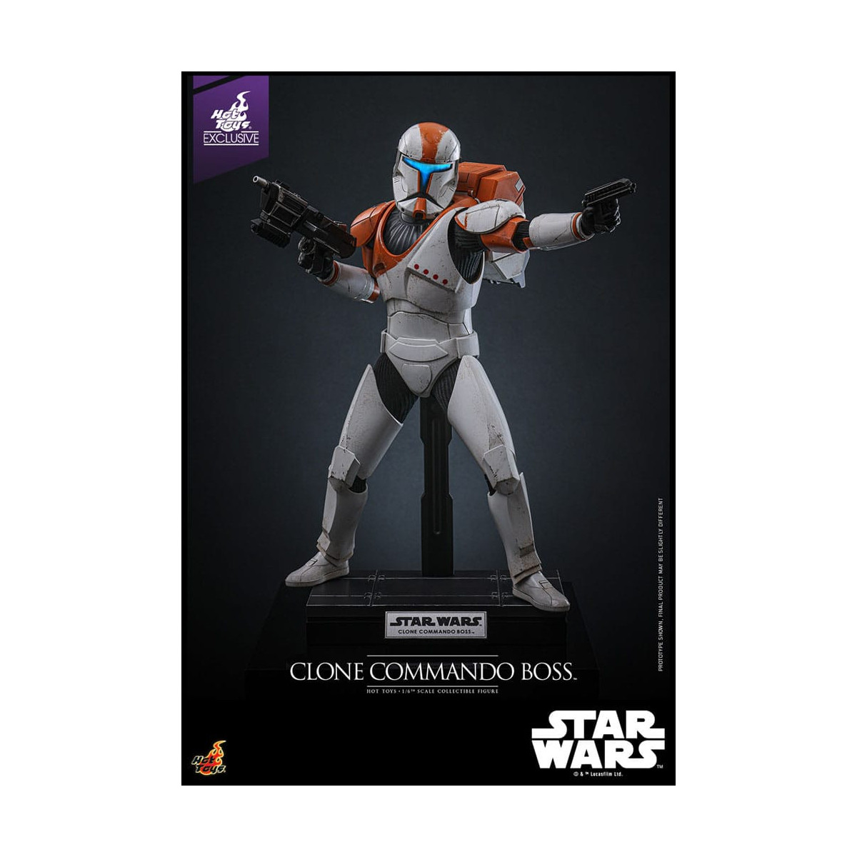 Hot Toys Star Wars - Jefe Comando Clon - The Clone Wars 1/6 TMS151