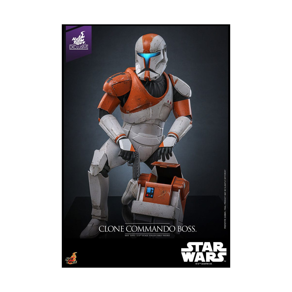 Hot Toys Star Wars - Jefe Comando Clon - The Clone Wars 1/6 TMS151
