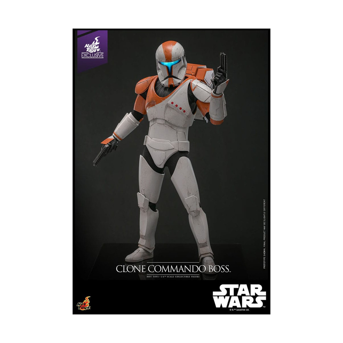 Hot Toys Star Wars - Jefe Comando Clon - The Clone Wars 1/6 TMS151