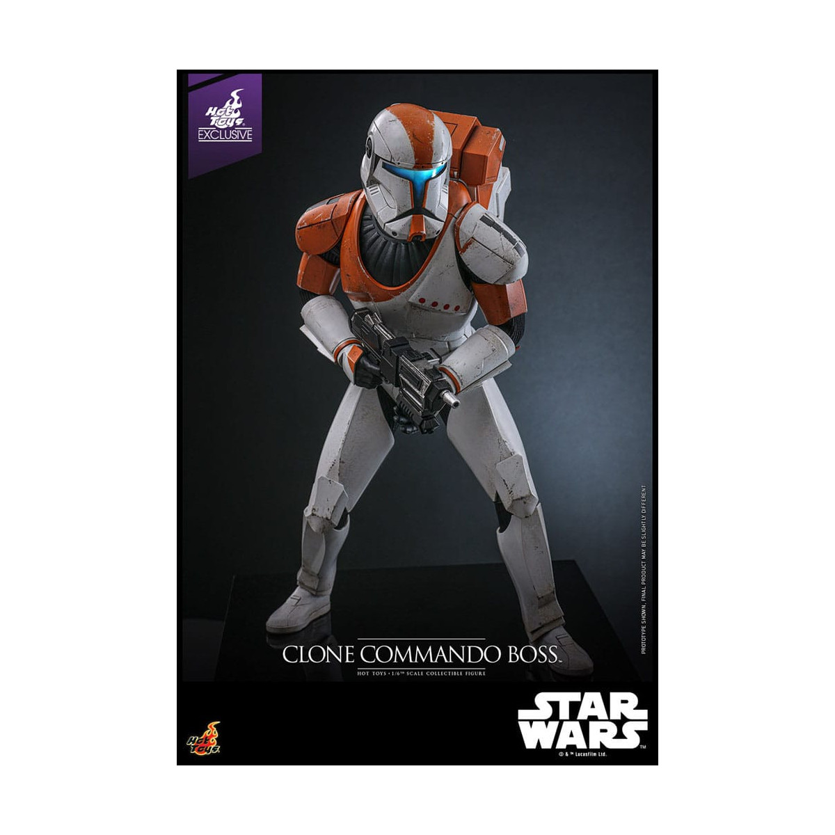 Hot Toys Star Wars - Jefe Comando Clon - The Clone Wars 1/6 TMS151