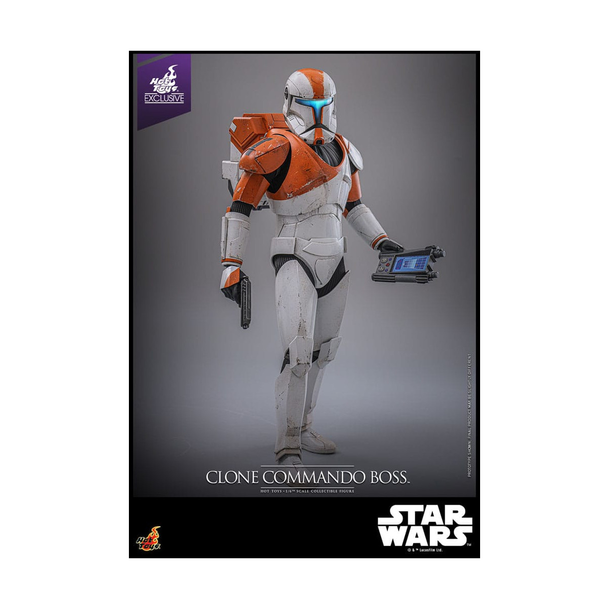Hot Toys Star Wars - Jefe Comando Clon - The Clone Wars 1/6 TMS151