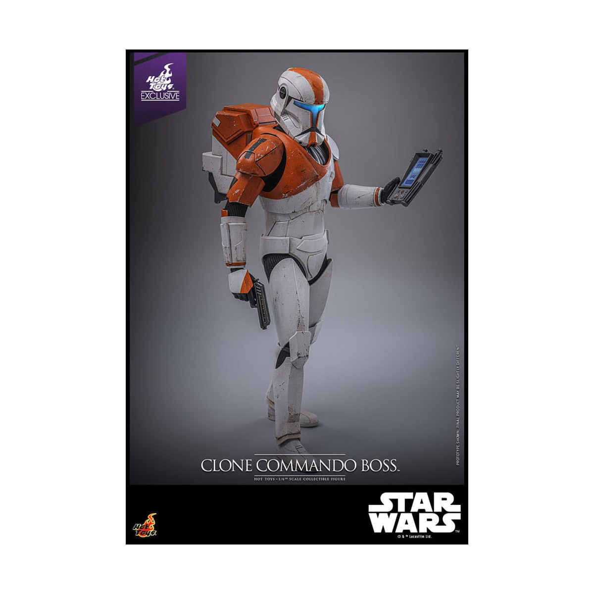 Hot Toys Star Wars - Jefe Comando Clon - The Clone Wars 1/6 TMS151