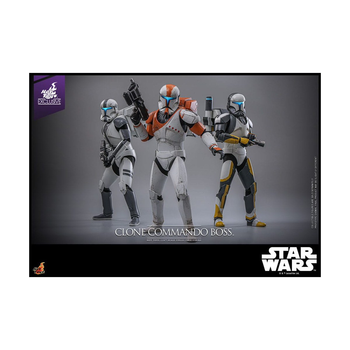 Hot Toys Star Wars - Jefe Comando Clon - The Clone Wars 1/6 TMS151