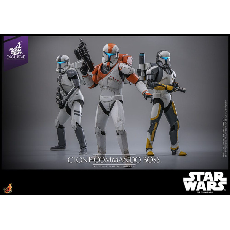 Hot Toys Star Wars - Jefe Comando Clon - The Clone Wars 1/6 TMS151
