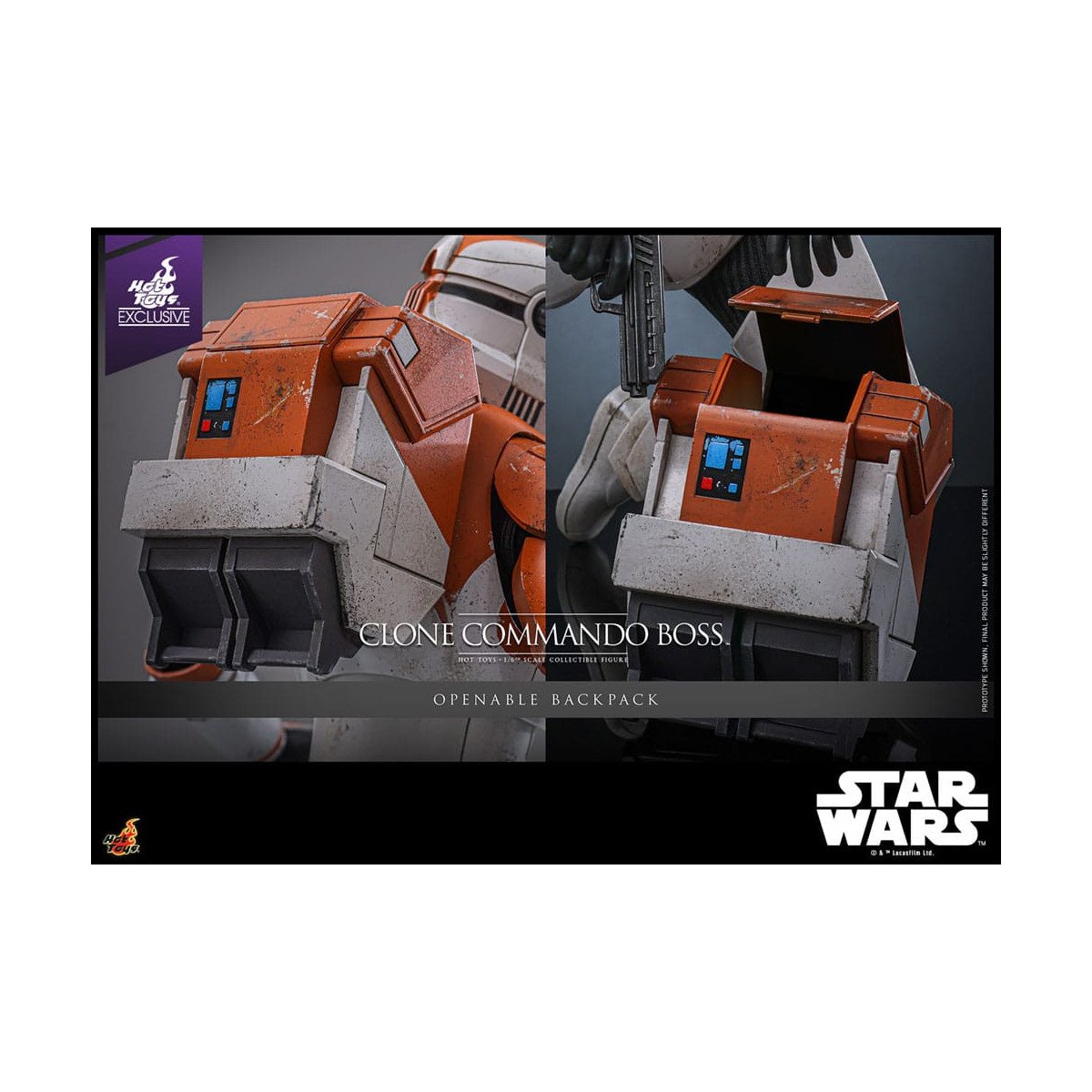Hot Toys Star Wars - Jefe Comando Clon - The Clone Wars 1/6 TMS151
