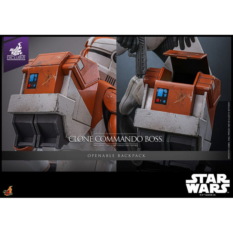 Hot Toys Star Wars - Jefe Comando Clon - The Clone Wars 1/6 TMS151