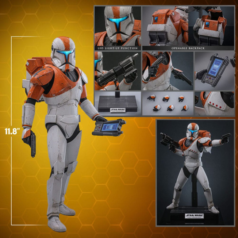 Hot Toys Star Wars - Jefe Comando Clon - The Clone Wars 1/6 TMS151