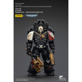 Joytoy - Warhammer - Blood Angels - Lemartes con Jump Pack, Blood Crozius y Absolver Bolt Pistol