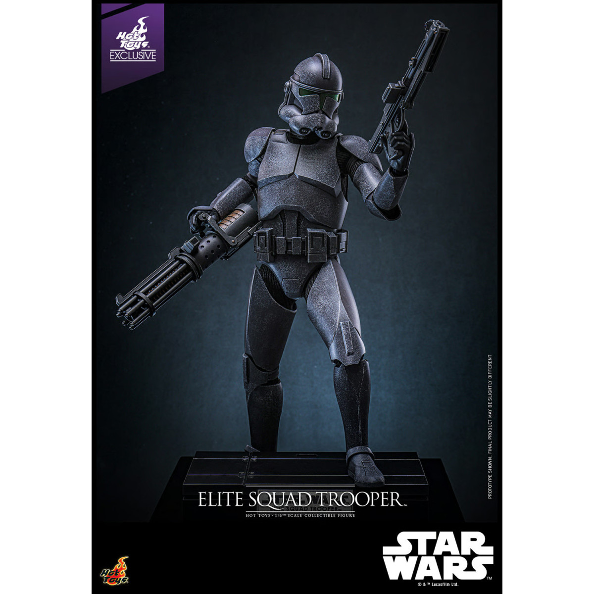 Hot Toys Star Wars - Tropa del Escuadrón de Élite 1/6 - The Bad Batch Hot Toys Exclusive TMS150