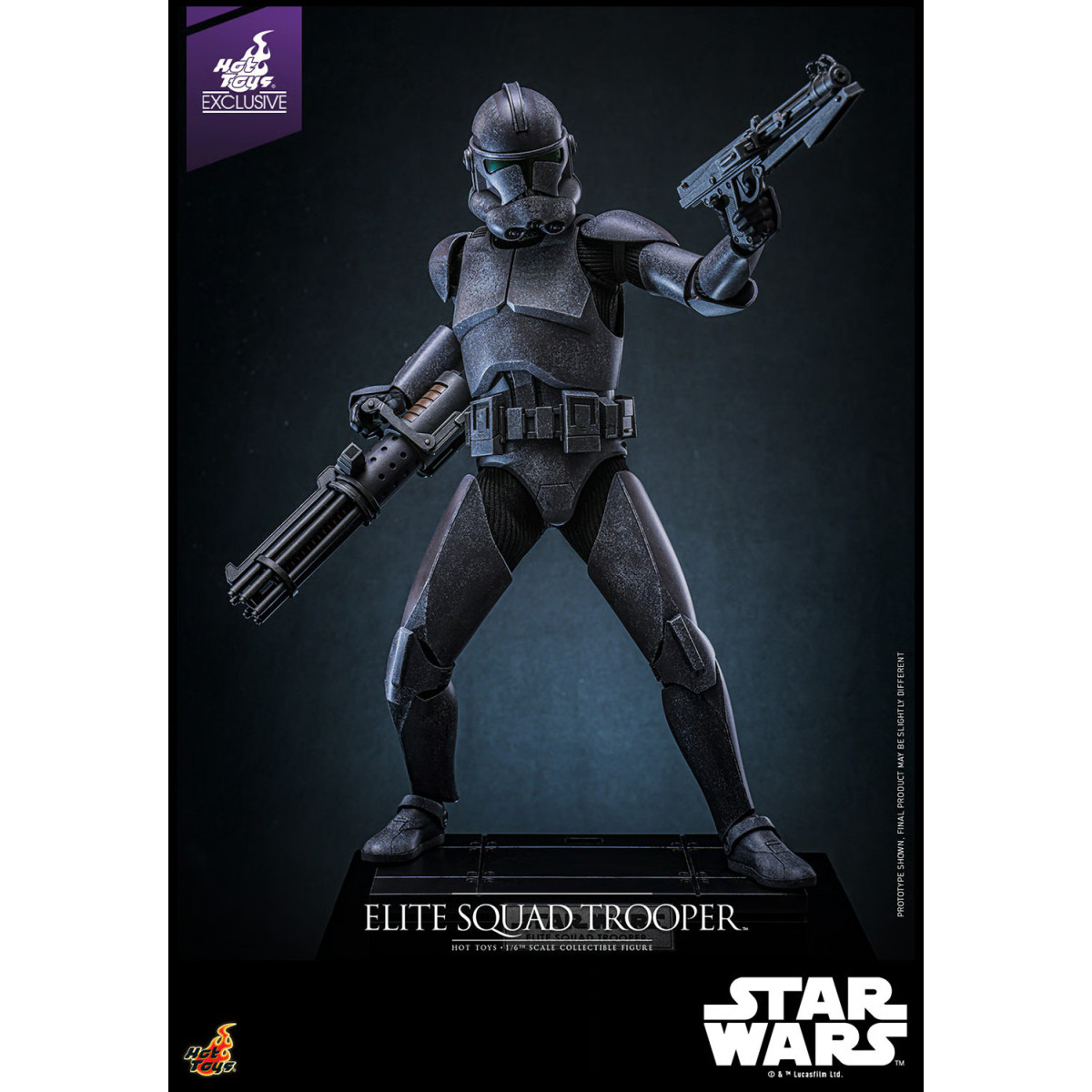 Hot Toys Star Wars - Tropa del Escuadrón de Élite 1/6 - The Bad Batch Hot Toys Exclusive TMS150