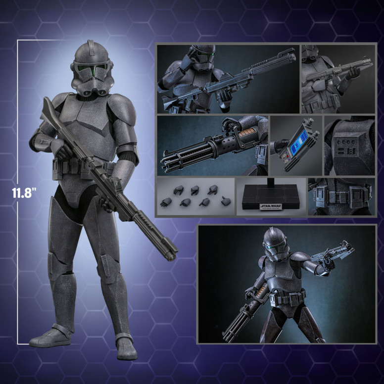 Hot Toys Star Wars - Tropa del Escuadrón de Élite 1/6 - The Bad Batch Hot Toys Exclusive TMS150