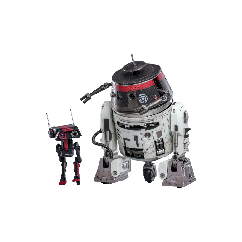 Hot Toys Star Wars - Chopper (C1-10P) & BD-1 (Imperial Disguise) - Rebels Hot Toys Exclusivo