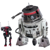 Hot Toys Star Wars - Chopper (C1-10P) & BD-1 (Imperial Disguise) - Rebels Hot Toys Exclusivo