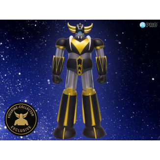 HL Pro - Grendizer Coleccionista de Figuras Exclusivo Negro y Oro - Jumbo Machinder - Shogun Warrior Ufo Robot Grendizer