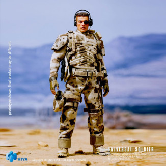 HIYA TOYS - Exquisite Super Series 1/12 - Soldado Universal (1992) Andrew Scott figura de acción