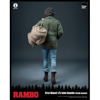 Three Zero - Rambo I - Figura de acción 1/6 - John Rambo Chaqueta de campaña - 30cm