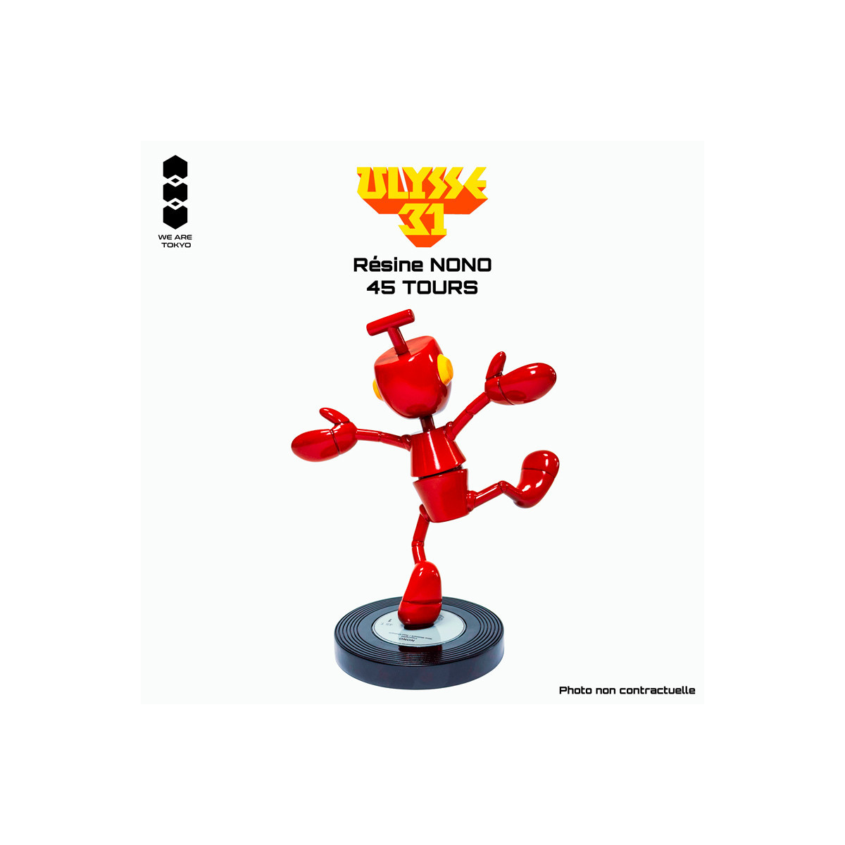Ulises 31 Nono 45 Tours Resina 15cm