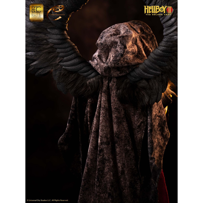 ECC Hellboy II: Las malditas Legiones de Oro estatuilla Modelo 1/3 Ángel de la Muerte 136 cm
