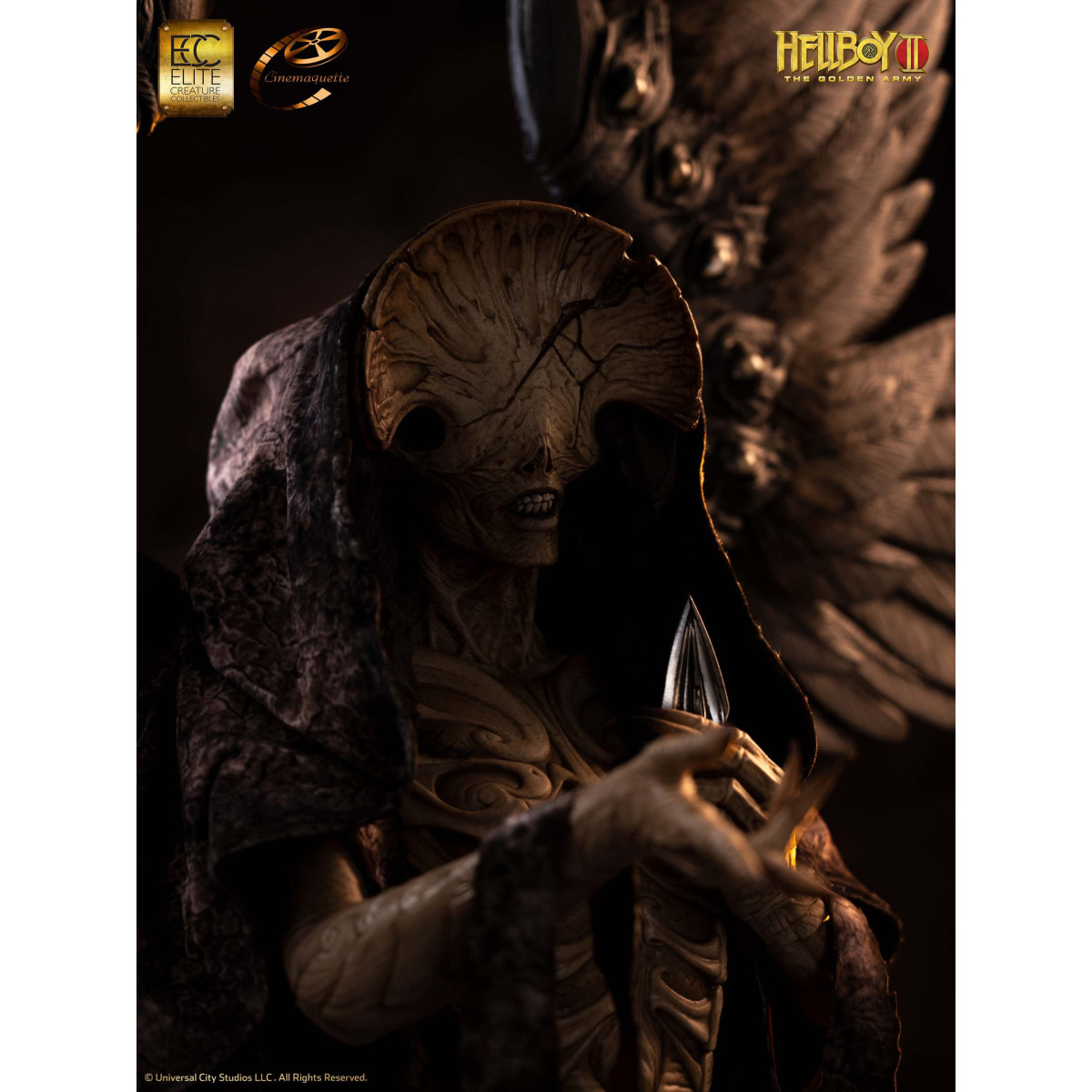 ECC Hellboy II: Las malditas Legiones de Oro estatuilla Modelo 1/3 Ángel de la Muerte 136 cm
