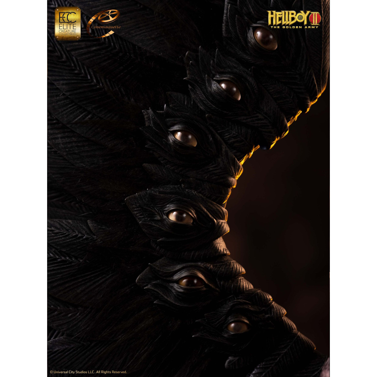 ECC Hellboy II: Las malditas Legiones de Oro estatuilla Modelo 1/3 Ángel de la Muerte 136 cm
