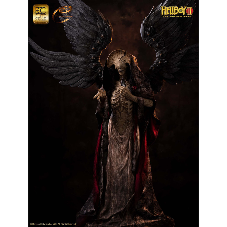 ECC Hellboy II: Las malditas Legiones de Oro estatuilla Modelo 1/3 Ángel de la Muerte 136 cm
