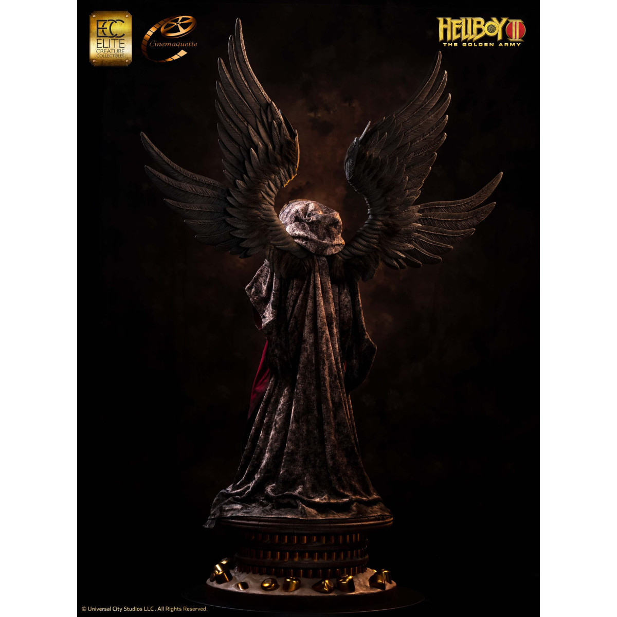 ECC Hellboy II: Las malditas Legiones de Oro estatuilla Modelo 1/3 Ángel de la Muerte 136 cm