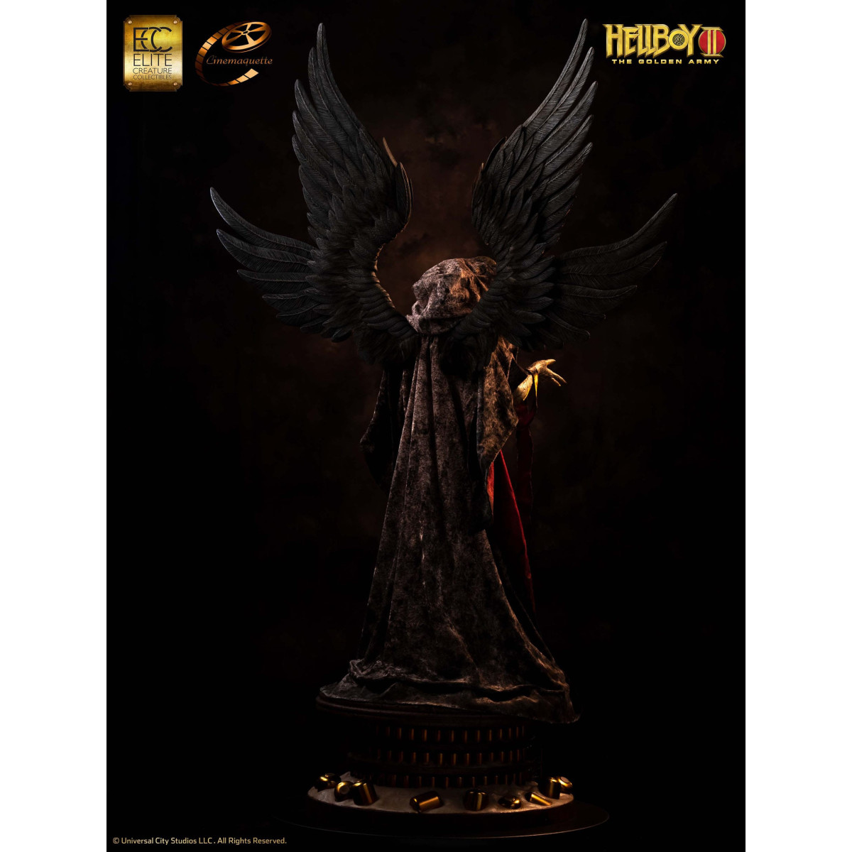ECC Hellboy II: Las malditas Legiones de Oro estatuilla Modelo 1/3 Ángel de la Muerte 136 cm