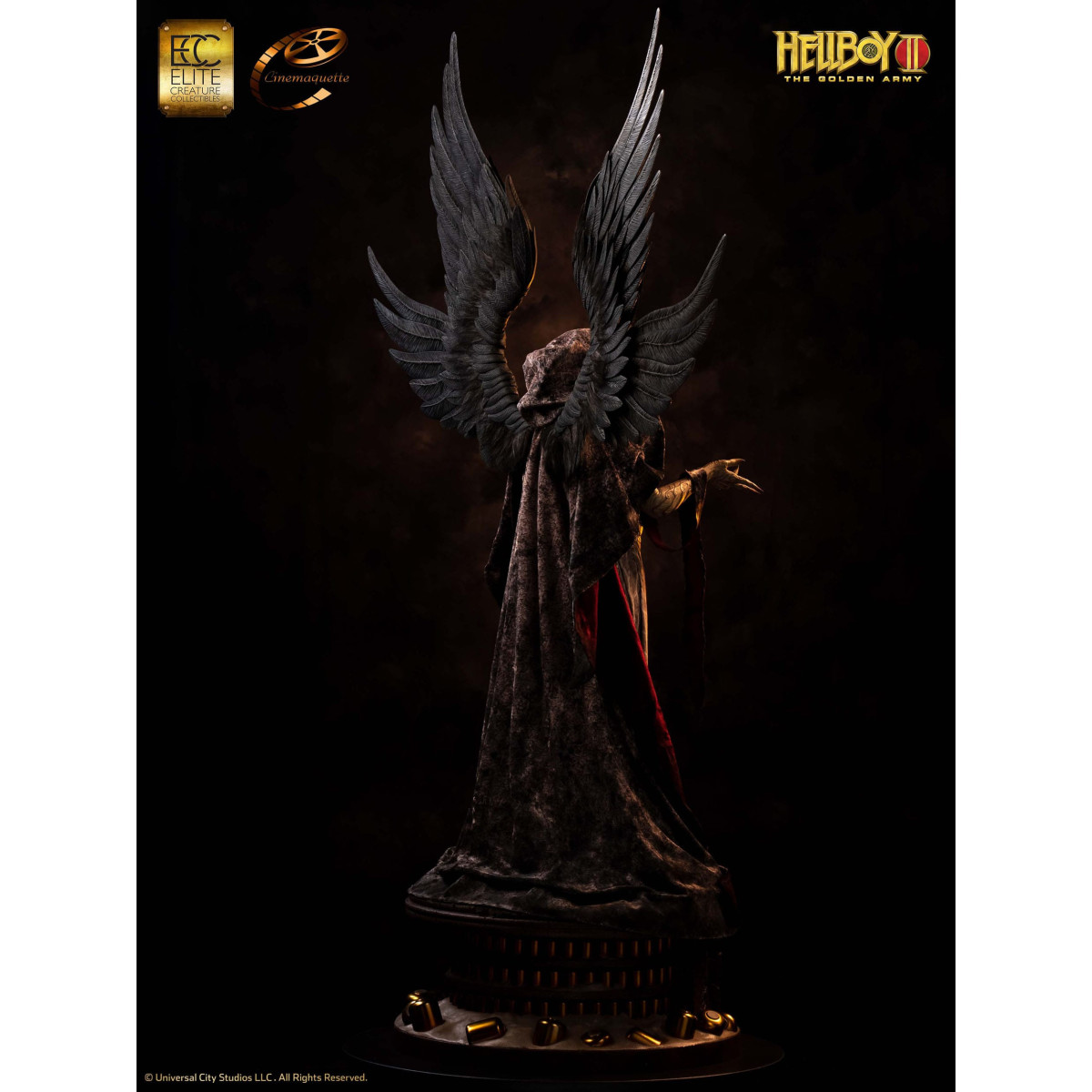 ECC Hellboy II: Las malditas Legiones de Oro estatuilla Modelo 1/3 Ángel de la Muerte 136 cm