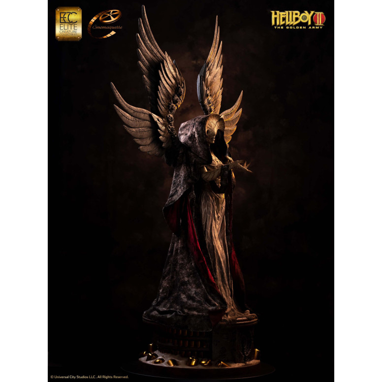 ECC Hellboy II: Las malditas Legiones de Oro estatuilla Modelo 1/3 Ángel de la Muerte 136 cm