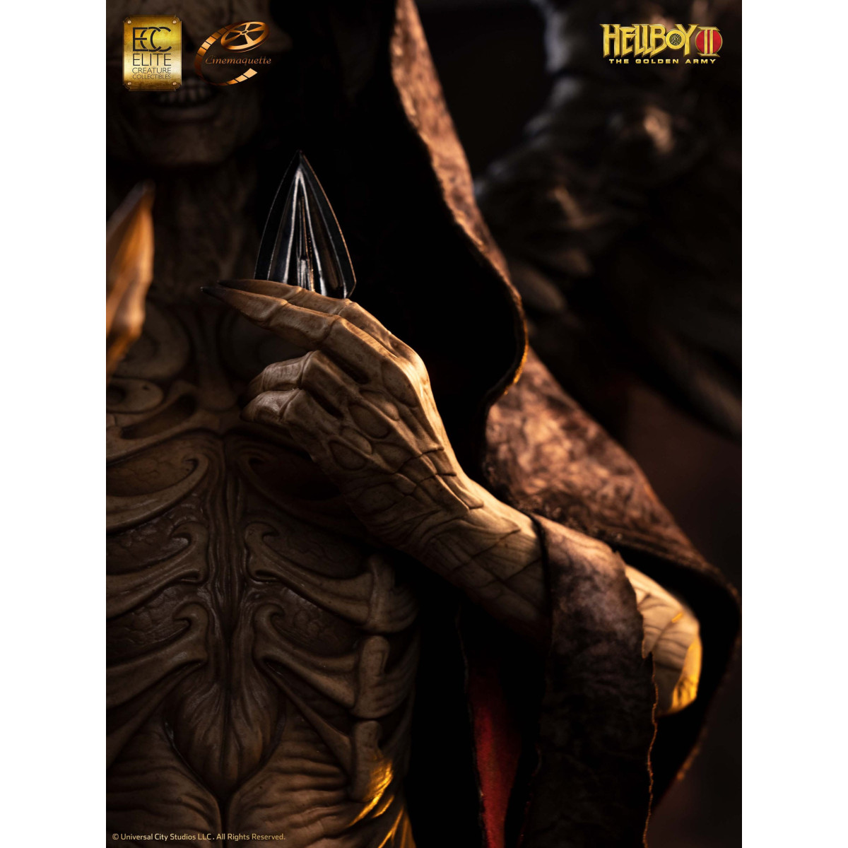 ECC Hellboy II: Las malditas Legiones de Oro estatuilla Modelo 1/3 Ángel de la Muerte 136 cm