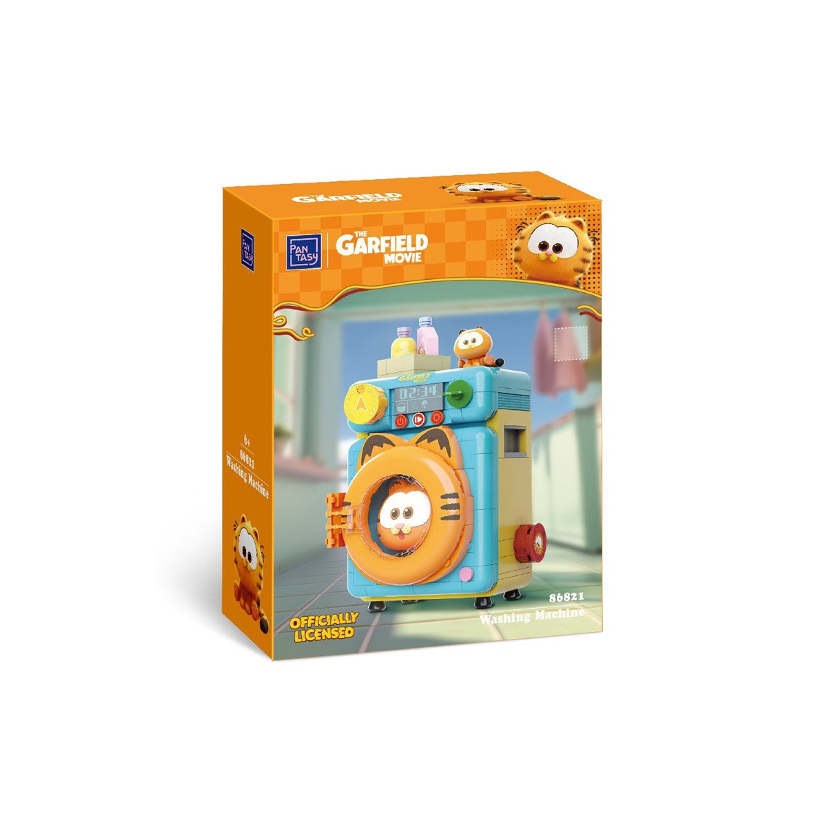 Pantasy - Garfield Serie Máquinas Fantásticas - Garfield Lavadora (set to build)