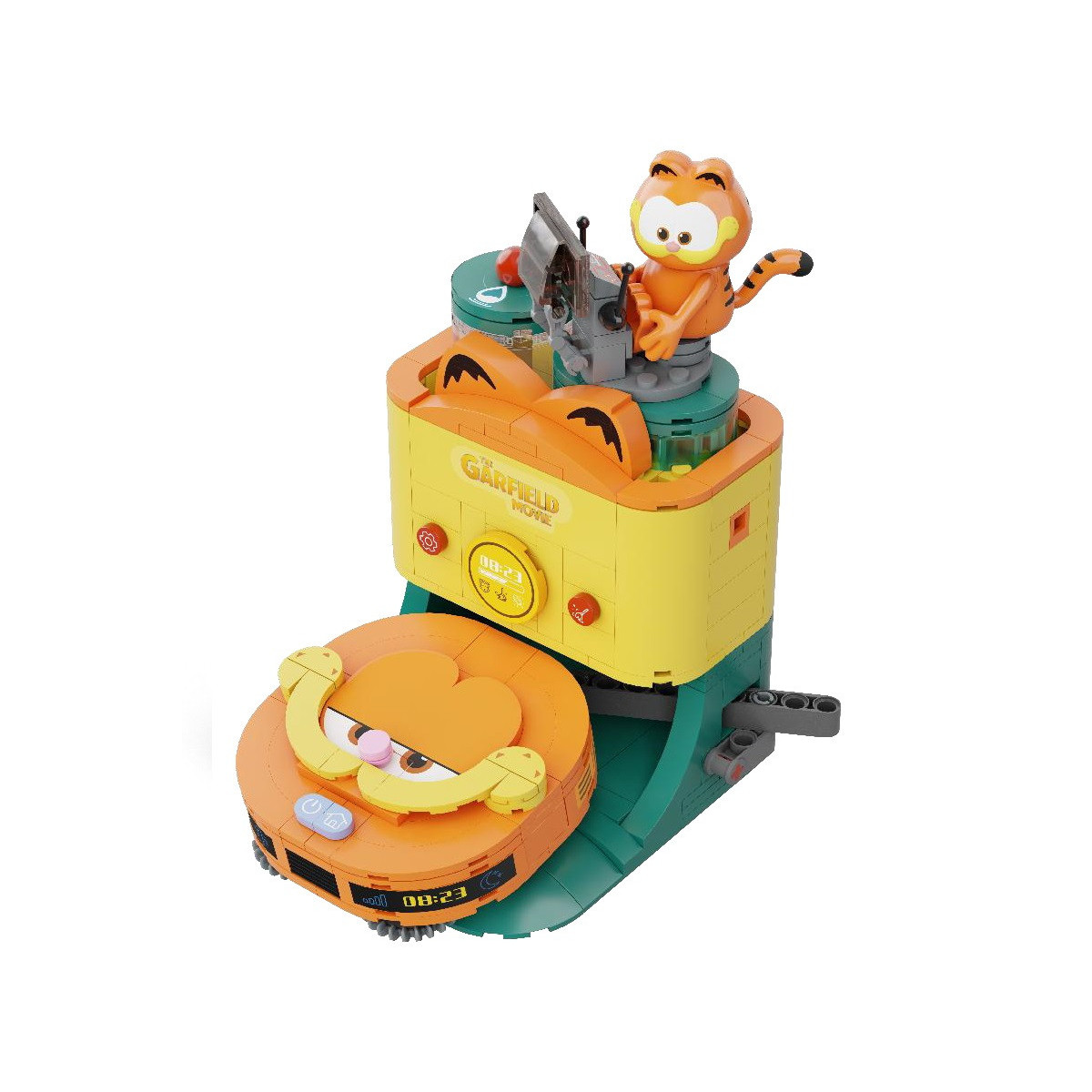 Pantasy - Garfield Fantastic Machines Series - Garfield Aspiradora (set para construir)