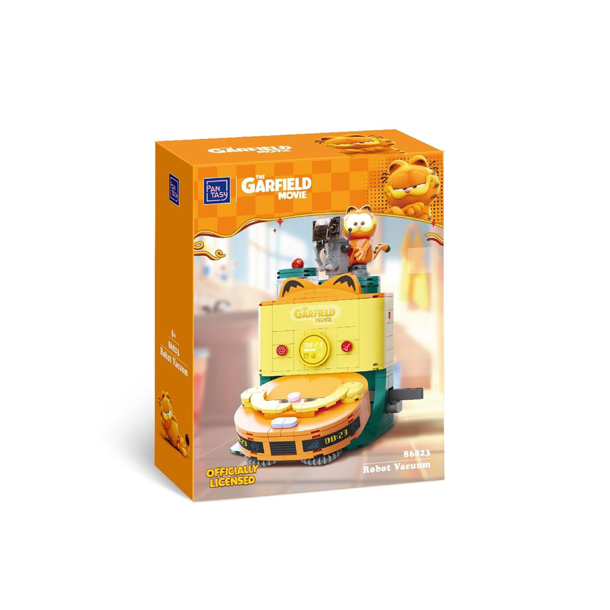 Pantasy - Garfield Fantastic Machines Series - Garfield Aspiradora (set para construir)