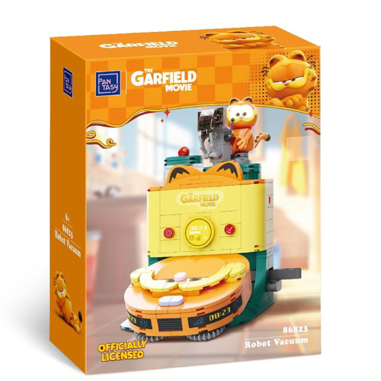 Pantasy - Garfield Fantastic Machines Series - Garfield Aspiradora (set para construir)