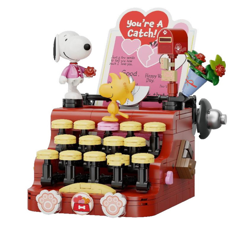 Pantasy - Snoopy Retro Time Machine à Ecrire (set to build)