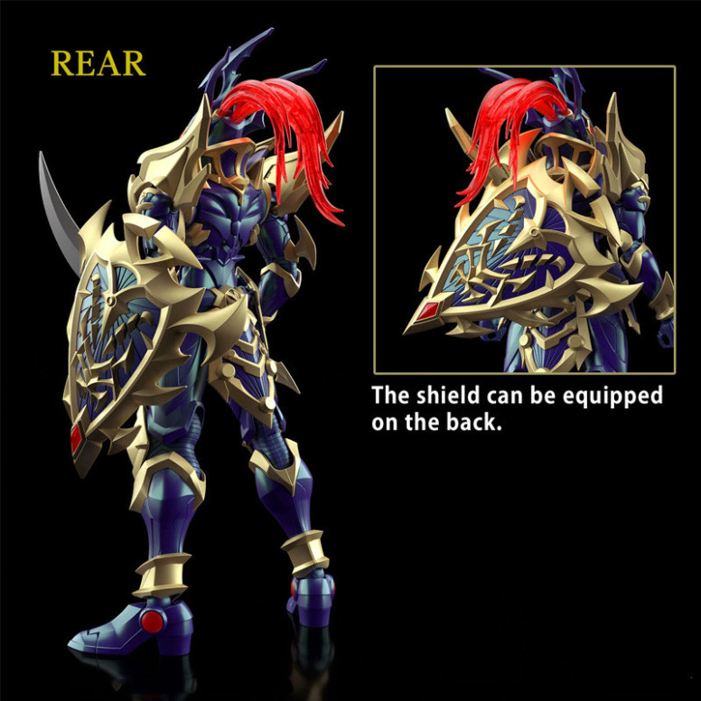 Bandai Yu Gi Oh Figura-Rise Estándar Soldado Amplificado Lustre Negro