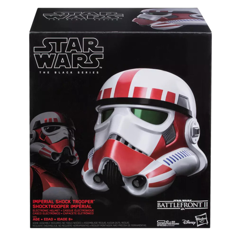 Hasbro Casco electrónico Imperial Shock Trooper Star War Battlefront Black Series